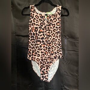 Leopard Print Bodysuit